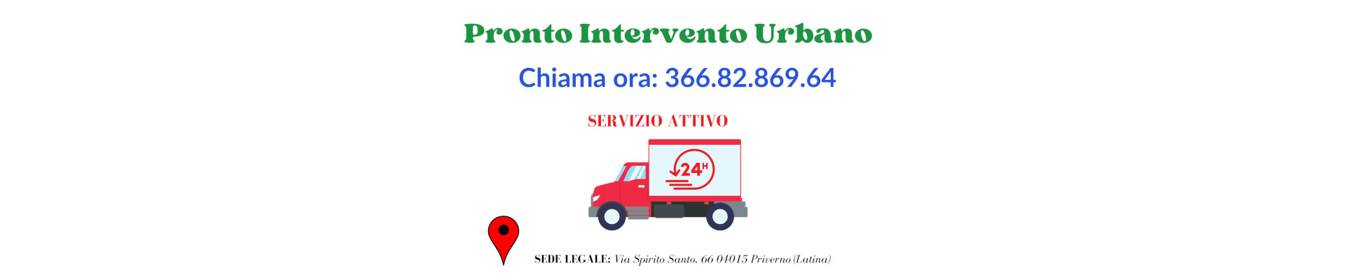 PRONTO INTERVENTO URBANO